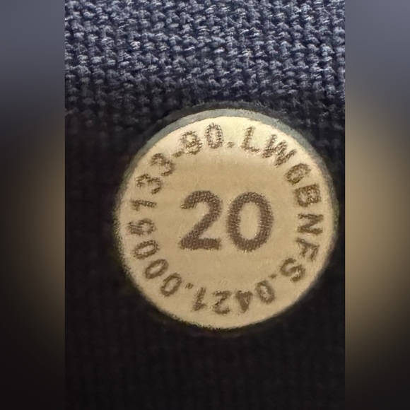 NWOT Lululemon Wunder Train High-Rise Crop 23" Night Sea - Picture 3 of 5